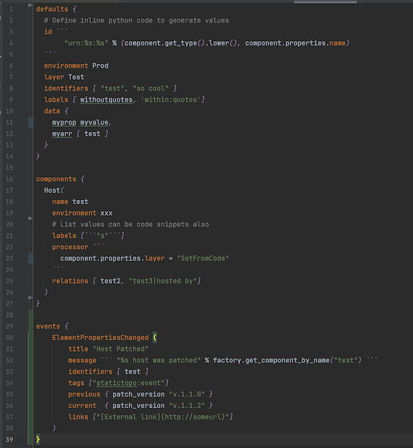 StackState Static Topology DSL | static-topology-dsl-integration